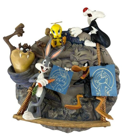 Vintage Looney Tunes Bradford Exchange Razz-a-Ma-Taz 3-D Collector's Plate - Picture 10 of 16